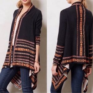 ANTHROPOLOGIE GUINEVERE Alsace Cardigan Size S GUC
